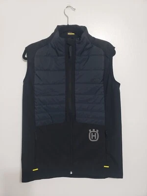 Chaleco híbrido remoto Husqvarna para hombre S azul marino repelente al agua usado EXCELENTE Foto 1 de 4