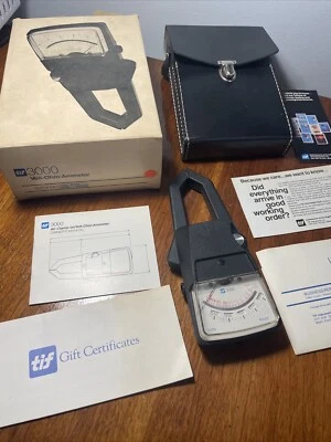 TIF INSTRUMENTS 3000 AC ABRAZADERA EN VOLTIO OHM AMPERÍMETRO CON ESTUCHE Foto 1 de 3
