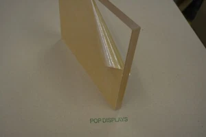 2" x 20" x 6" Thick Acrylic Sheet Clear Plexiglass - Picture 1 of 5