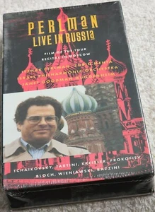Perlman Live in Russia VHS Zubin Mehta , Israel Philharmonic RARE oop brand new - Picture 1 of 2