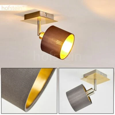 Plafonnier Lampe à suspension Luminaire Lampe de corridor Lustre de salon Tissu - Photo 1/4