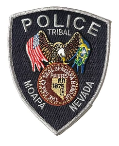 MOAPA BANDA DE PAIUTES PARCHE POLICÍA TRIBAL (NC2) NEVADA - Imagen 1 de 2