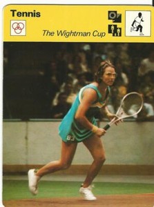 1977-79 Sportscaster Card, #35.21 Tennis, Joann Russell