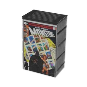10 Current Modern ComicCapsule Black Comic Book Plastic Protector UV Protection - Picture 1 of 5