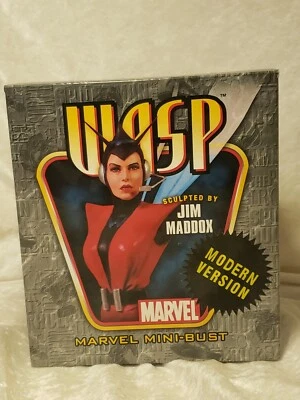 Mini Busto Bowen Designs Avispa (Moderno) Marvel Comics Estatua del Ant-Man Foto 1 de 4