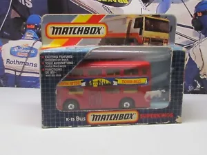 MATCHBOX / SUPERKINGS - EL AUTOBÚS TURÍSTICO DE LONDRES - AUTOBÚS MODELO ESCALA 1/16 - K-15 - Imagen 1 de 6