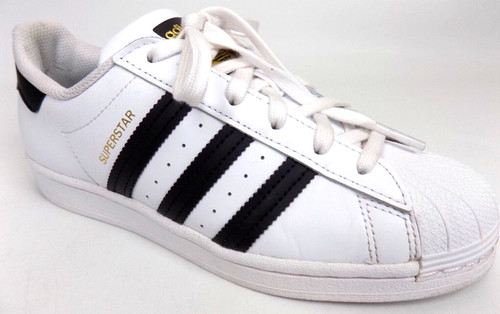 ADIDAS Superstar Classic Sneakers casual da donna taglia 7 5 M bianco nero