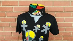 Vintage Olodum Bahia Michael Jackson Brasil Official T-Shirt & Hat Cap Rare - Picture 1 of 7