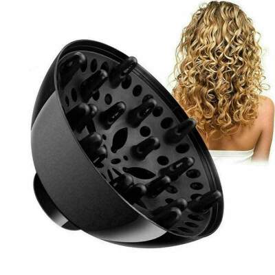 Hair Curl Disk Hairdryer Tool Diffuser Cover Drying Multifunctional Blower Hood - Image 1 of 4