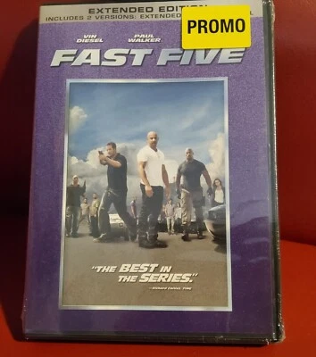 Fast Five (DVD, 2011, Rated/Unrated) NEW & SEALED - Image 1 of 2