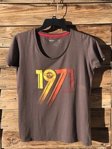 Hard Rock Cafe Women’s Heritage 1971 Sacramento T-Shirt Short Sleeve Size XL - Picture 1 of 8
