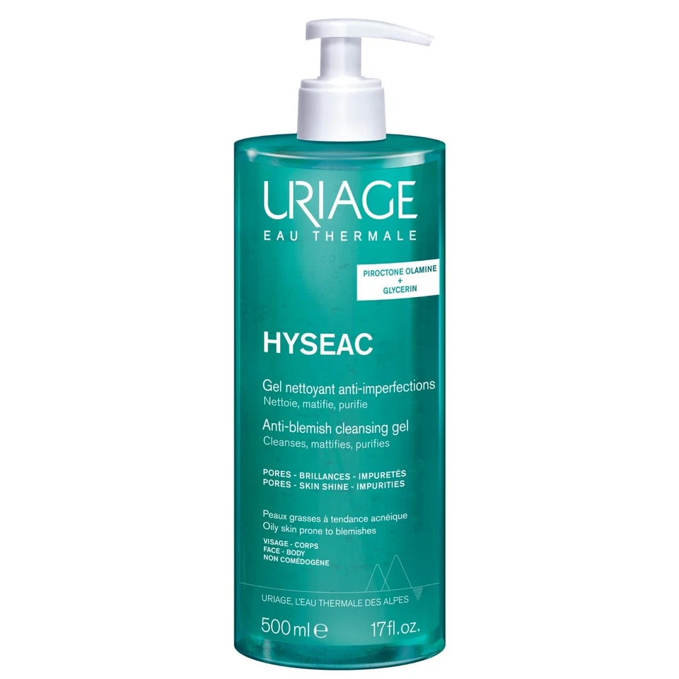 Uriage Hyséac - Gel Detergente Purificante per Pelle Grassa, 500ml - Immagine 1 di 1