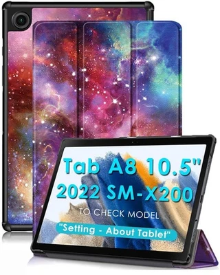 Slim Case for Samsung Galaxy Tab A8 10.5" 2022 (SM-X200/X205/X207)Tri-fold Cover - Image 1 of 4