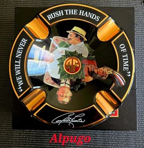 Arturo Fuente Ceramic Cigar Ashtray ~Black~ NEW - Picture 1 of 6