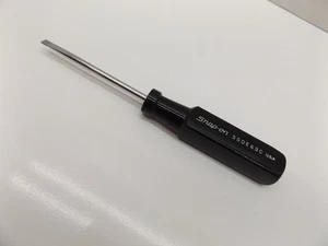 Snap-On SSDE63C 6 1/2" Black Flat Blade Precision Electronic Screwdriver *NEW* - Picture 1 of 4