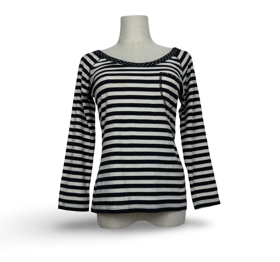 Sonia Rykiel Vintage Striped Top Size S - Image 1 of 4