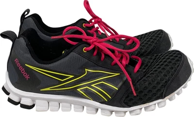 Reebok Women’s Gray Realflex Lace Up Athletic Shoes - 9.5 - Image 1 of 4