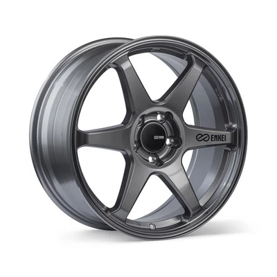 4 llantas/llantas nuevas 17x8 Enkei T6R Gunmetal 5x114,3 ET40 Foto 1 de 3