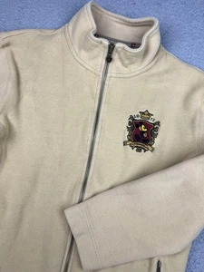 Chaqueta Disney Mickey Mouse Mujer Grande Beige Cremallera Completa Cresta Walt Disney World - Imagen 1 de 17