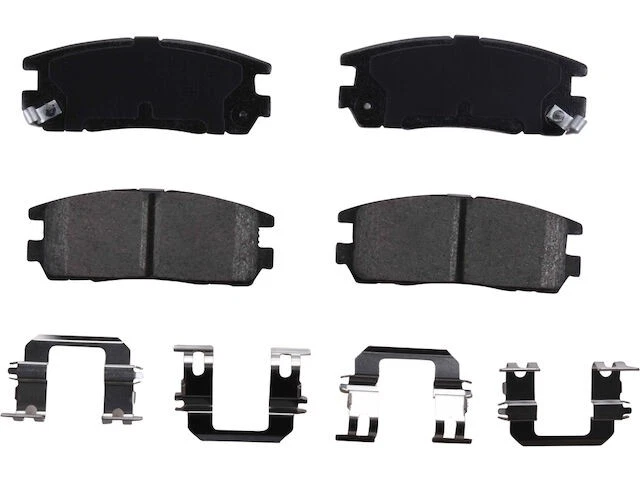 Rear Brake Pad Set For 1992-2002 Isuzu Trooper 1998 1999 1993 2001 1995 VV254HF - Image 1 of 1