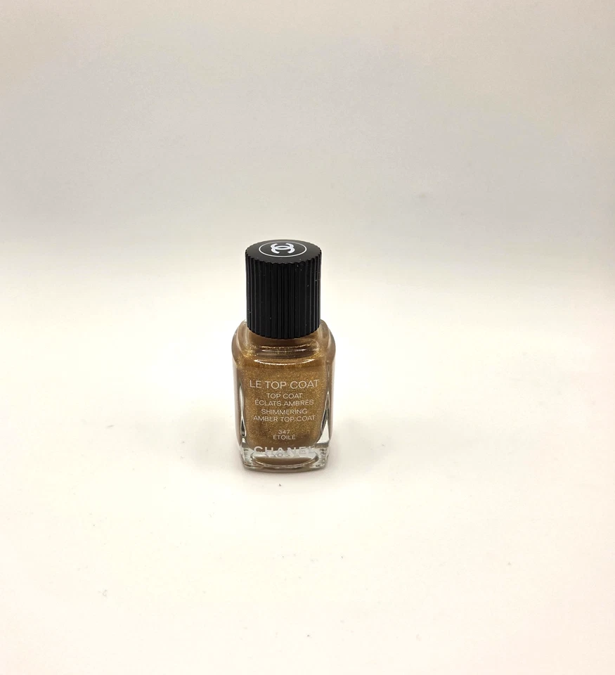 Abrigo Chanel Le Vernis Ámbar Brillante #347 Etoile Edición Limitada 0.4 Fl Oz Foto 1 de 4