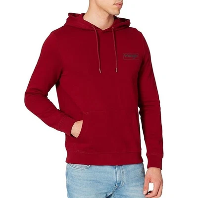 Wrangler All Terain Hombre Canguro Sudadera Marrón Castaño XL - Imagen 1 de 3
