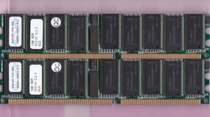 2GB 2x1GB PC2100R DDR-266 ECC REG SIMPLETECH 90000-20853-614 RAM MEMORY KIT DDR1 - Picture 1 of 2