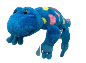 KOHL'S CARES Thoughtful the Gecko Blue Plush Lizard Colorful Spots (No Collar) - Picture 1 of 5