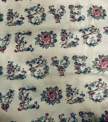 VTG Joan Kessler LOVE Floral &Doves Wedding Junk Journal Concord BYHY - Image 1 of 4