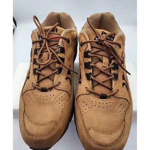 Scarpe Propet da uomo M2034 Stability Walker in pelle marrone misura 10 larghe - Foto 1 di 7