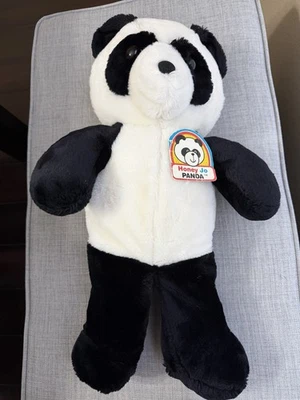 Fun Farm Dakin Honey Jo Panda Bear Plush Black White Vintage 1986 Stuffed Toy - Image 1 of 2