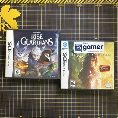 Lot 2 Naranda Prince Caspian & Rise of the Guardians Nintendo DS Complete CIB - Image 1 of 4