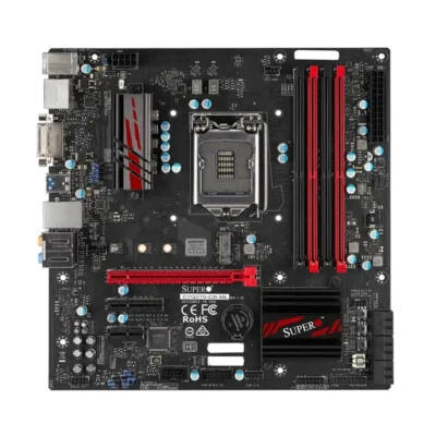 For Supermicro C7Q270-CB-ML Motherboard Single Socket H4 DDR4 microATX Mainboard - Image 1 of 3