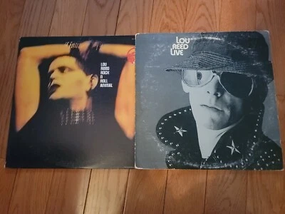 Lou Reed ‎"Rock N Roll Animal" LP 1074 RCA & Lou Reed Live RCA LP Original  - Image 1 of 4