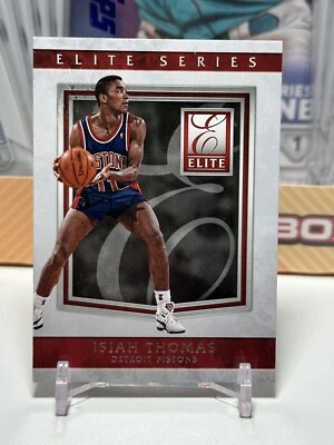 2015-16 Panini Donruss The Elite Series - Isiah Thomas - #1 HOF Detroit Pistons - Image 1 of 2