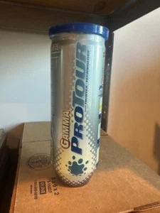 Lata de 3 bolas de tenis GAMMA Pro Tour sin abrir - Artículo de coleccionista - Imagen 1 de 1
