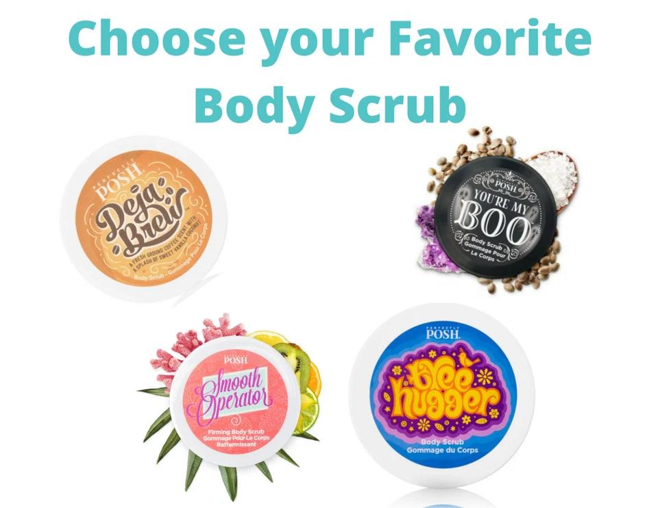 Perfectly Posh ~ BODY SCRUB ~Huge Variety~ FOOT SCRUB ~Rare~ NEW|SEALED SCRUBS - Image 1 of 1