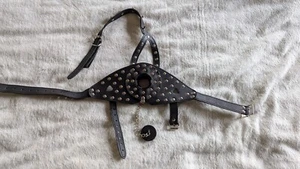 Restraint Pissknebel Kopf Harness Maske Mundknebel Knebel BDSM Tunnelgag Harness - Bild 1 von 5