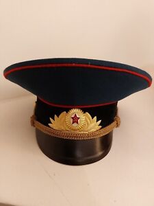 Armee  Soviétique - URSS - Casquette d'Officier - années 1980/1990 - taille 54