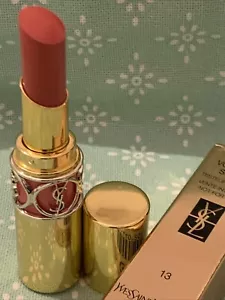 YSL Rouge Volupte Shine Lippenstift Lippenbalsam 13 Pink In Paris Light Rosy Pink Glanz - Bild 1 von 6