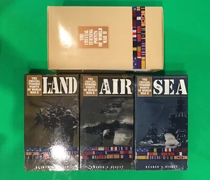 The Crucial Turning Points of World War II 2 VHS Set Air Sea Land Readers Digest - Picture 1 of 5