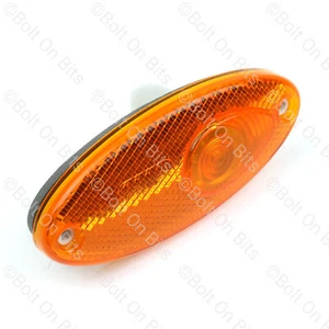 Burstner Motorhome Side Amber Marker & Reflector Light/lamp HELLA Delfin Master - Picture 1 of 6