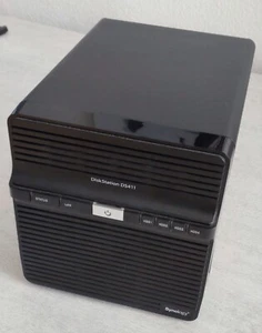 Synology Diskstation DS411 (ohne HDDs), schwarz - Bild 1 von 6