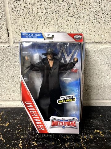 WWE The Undertaker Elite Wrestlemania 32 Action Figure NEW DAMAGED PACKAGING Cover