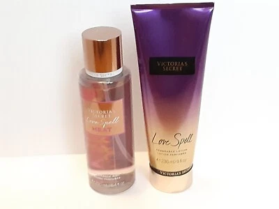 Victoria's Secret Love Spell Heat Mist 8.4 oz. and Love Spell Lotion 8 oz. - Image 1 of 3