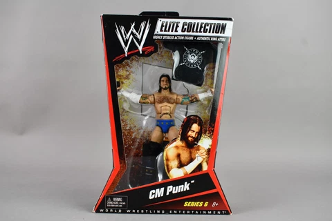 WWE CM Punk Mattel Elite Collection Series 6 Action Figure Cover