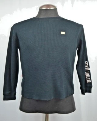 Ecko Unltd Boys Youth - Black Long Sleeve Shirt Top - Size Small - Image 1 of 4