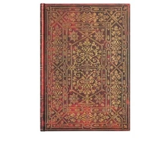 New Paperblanks Grande Unlined 8.25 x11.75" Sketch Log gift EVANGELINE Hard Red - Picture 1 of 5