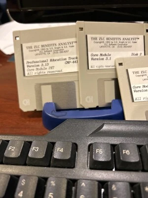 BRAND NEW and UNUSED. ZLC Benefits Analyst and Professional Education. VINTAGE - Image 1 of 4