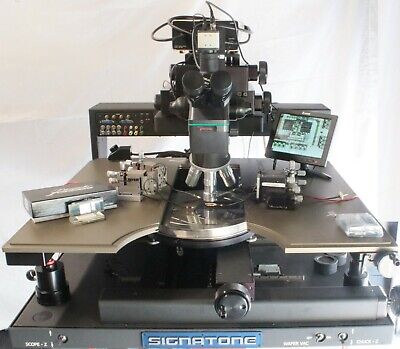 Signatone 12 Inch Probe Station Prober  Cascade Microtech RF Probe 1 YR Warranty • 53,200$
